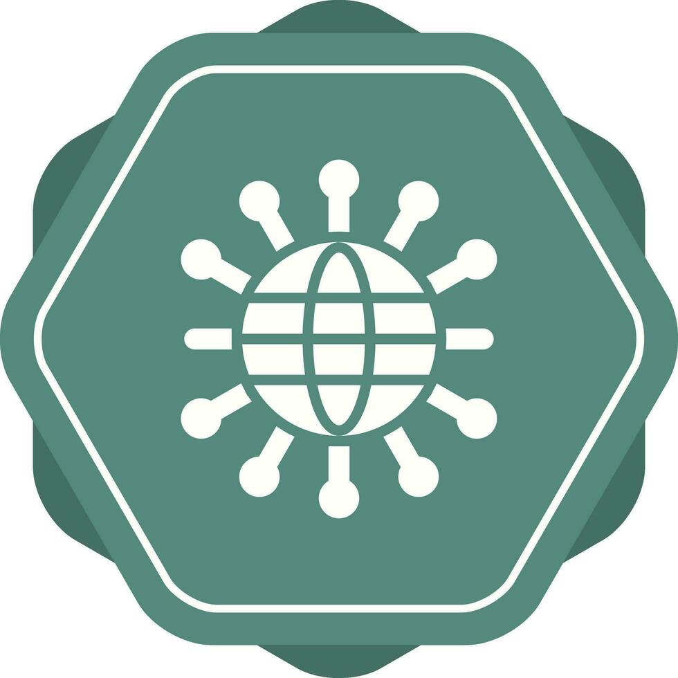 Network Topology Vector Icon