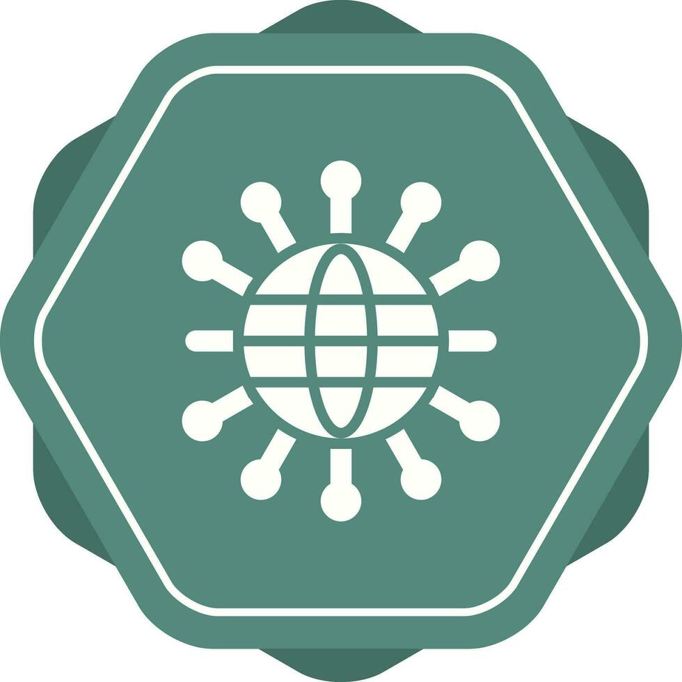 Network Topology Vector Icon