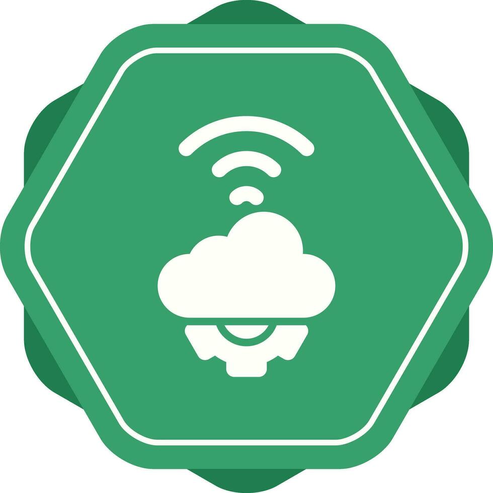 Cloud Automation Vector Icon