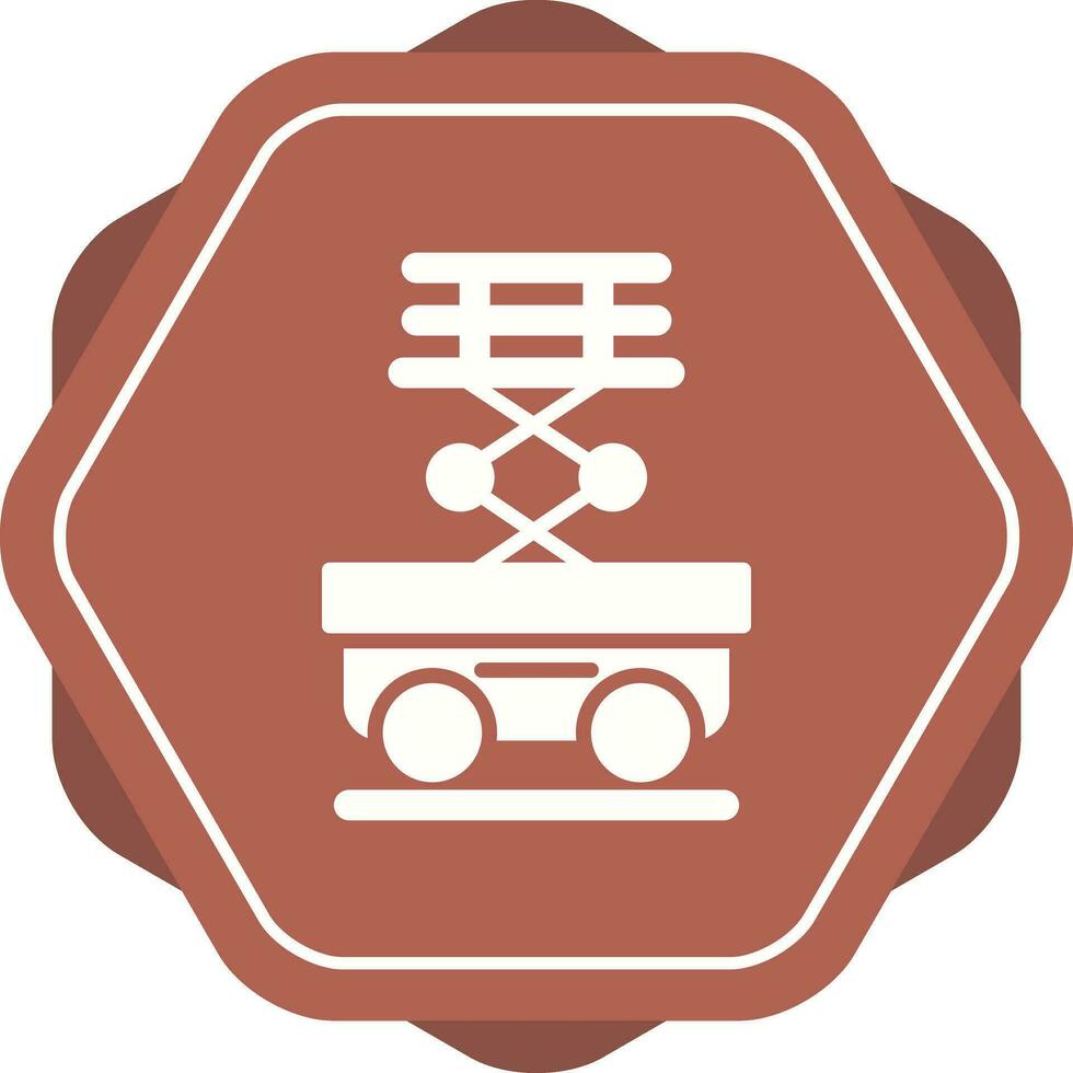 Scissor Lift Vector Icon