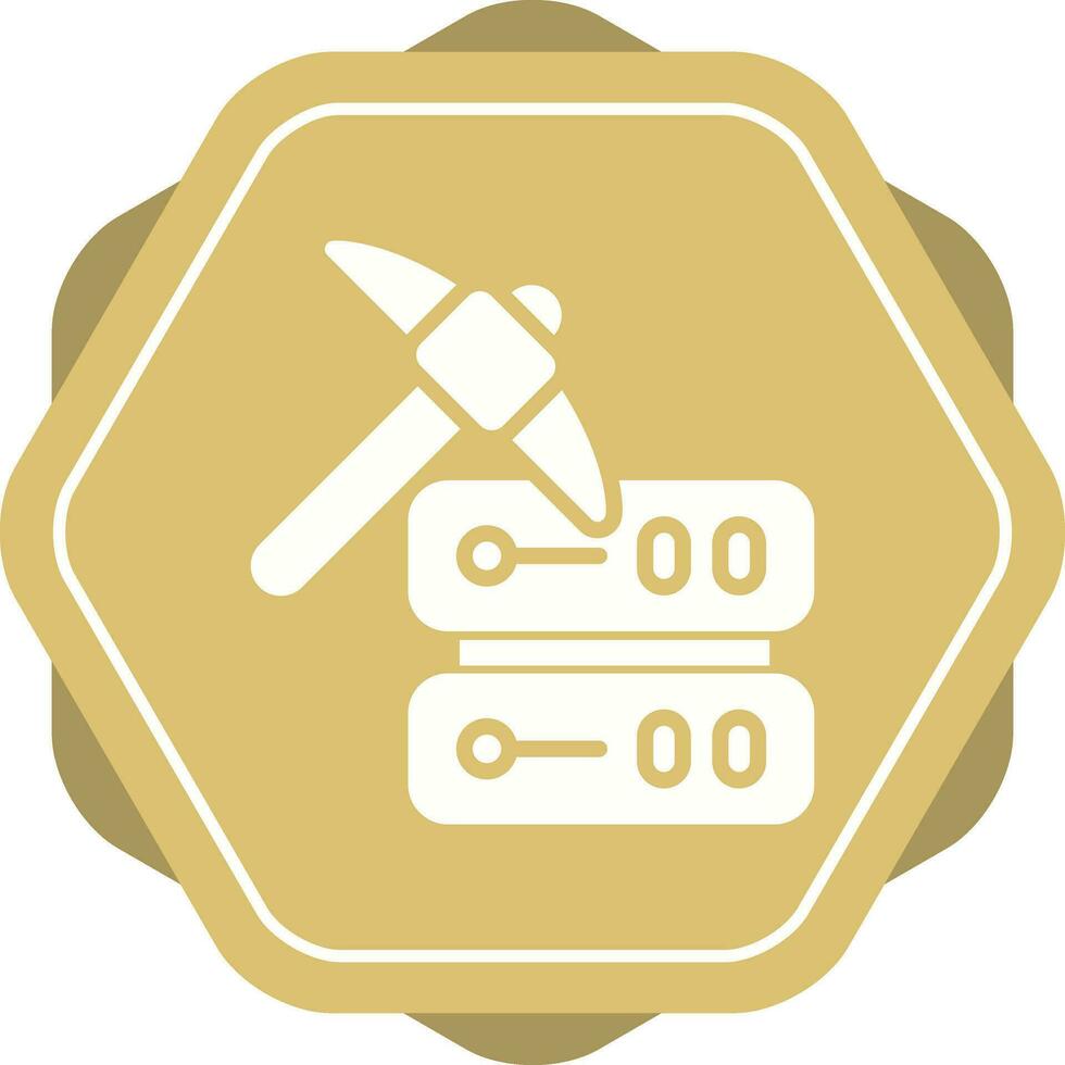 Data Mining Vector Icon