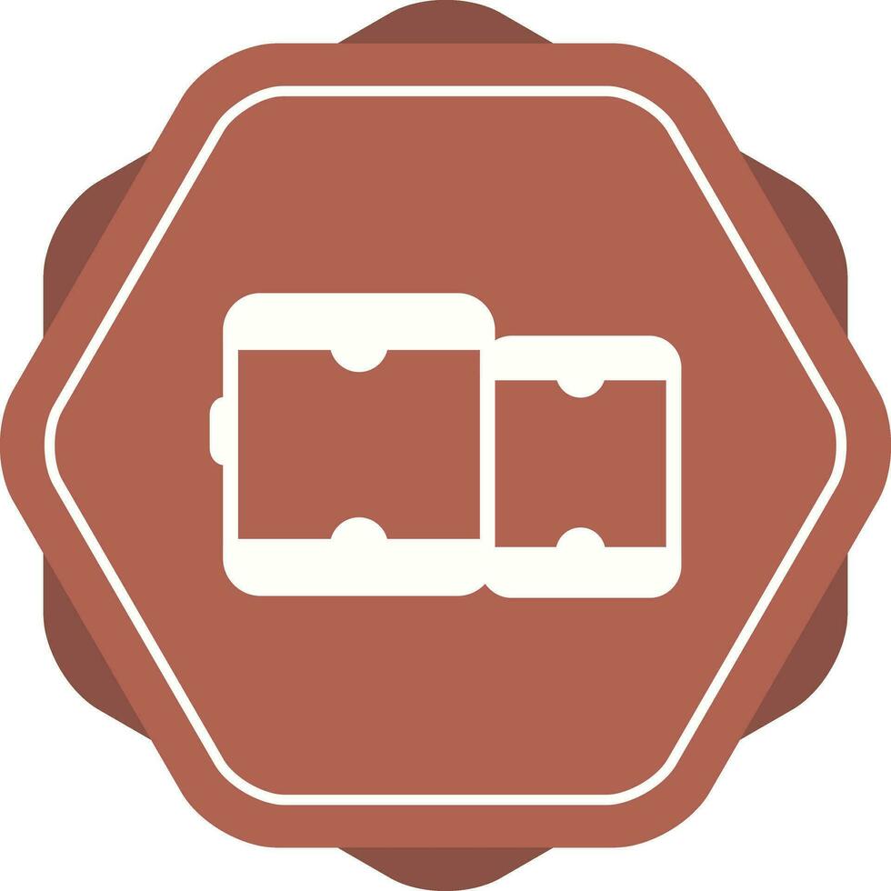 Tablet with smartphone Vector Icon
