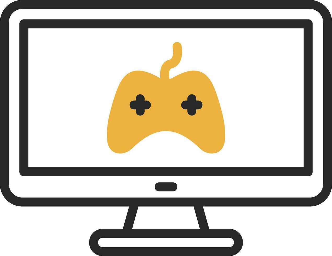 Online Game  Vector Icon Design