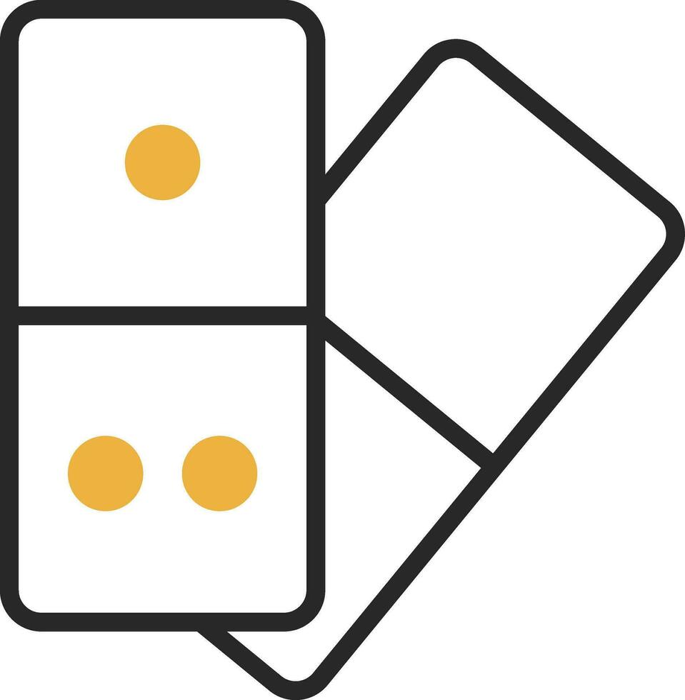 Domino  Vector Icon Design
