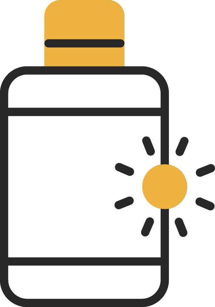 Sunscreen  Vector Icon Design
