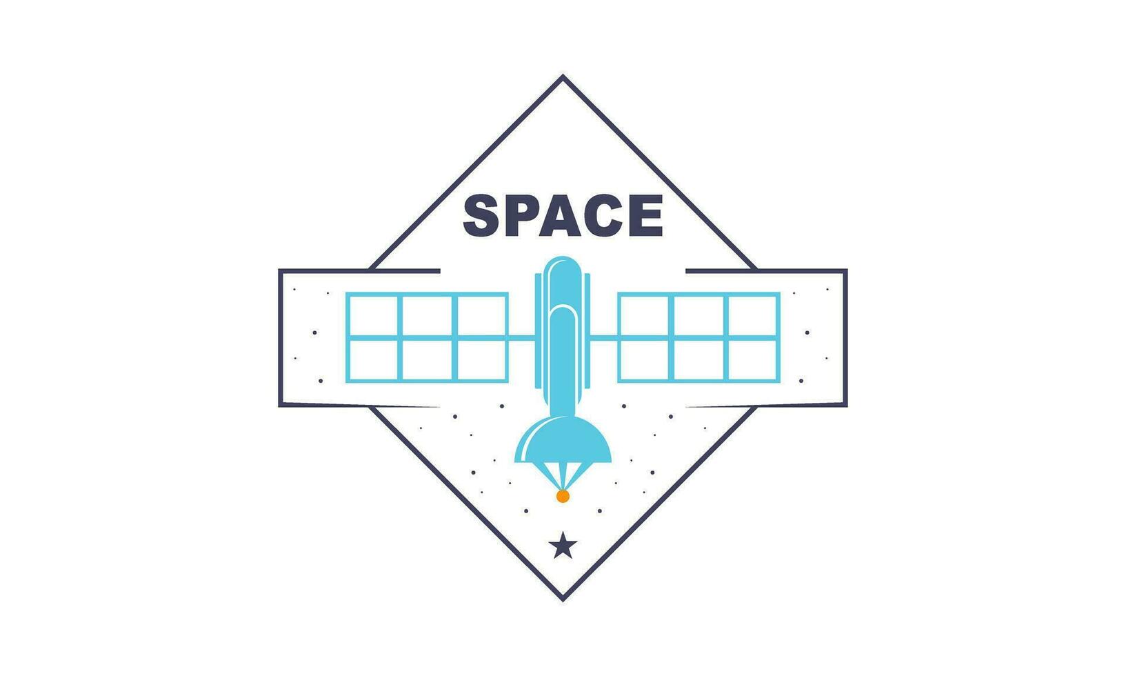 Spacecraft and pressure suit space exploration isolated icons vector