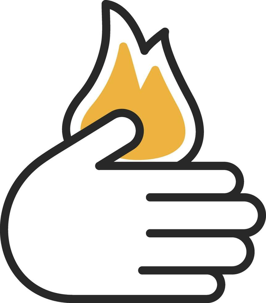 Burn  Vector Icon Design