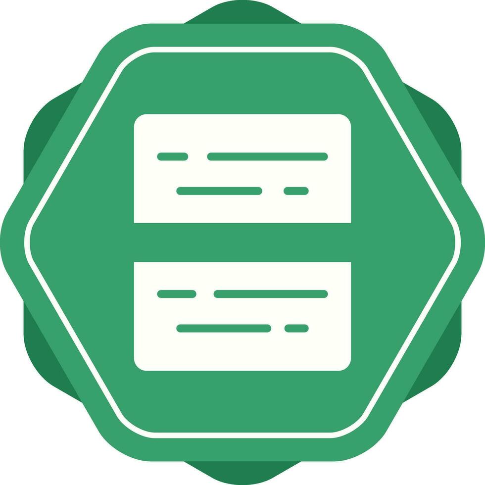 Document Split Vector Icon