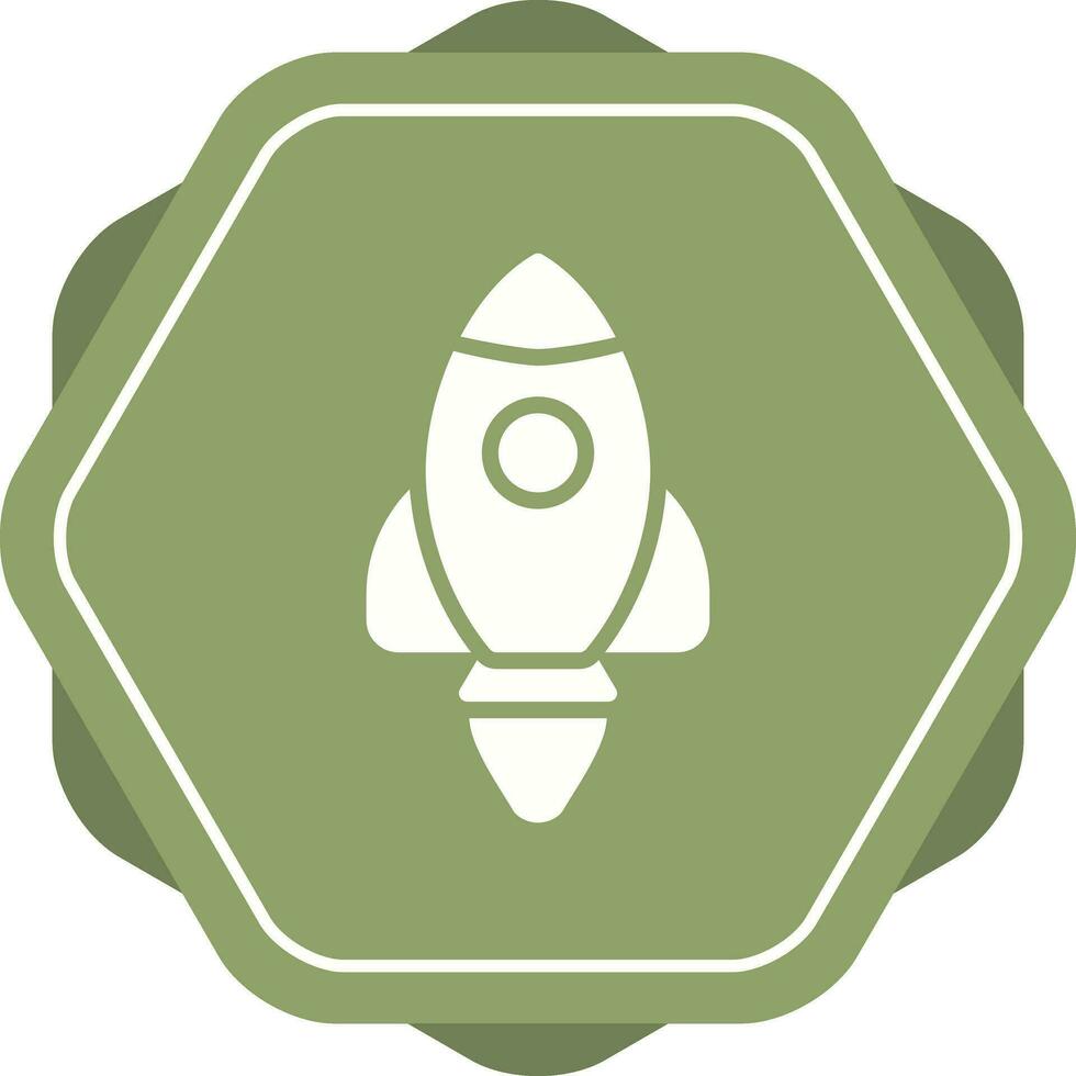 Rocket Lunch Vector Icon