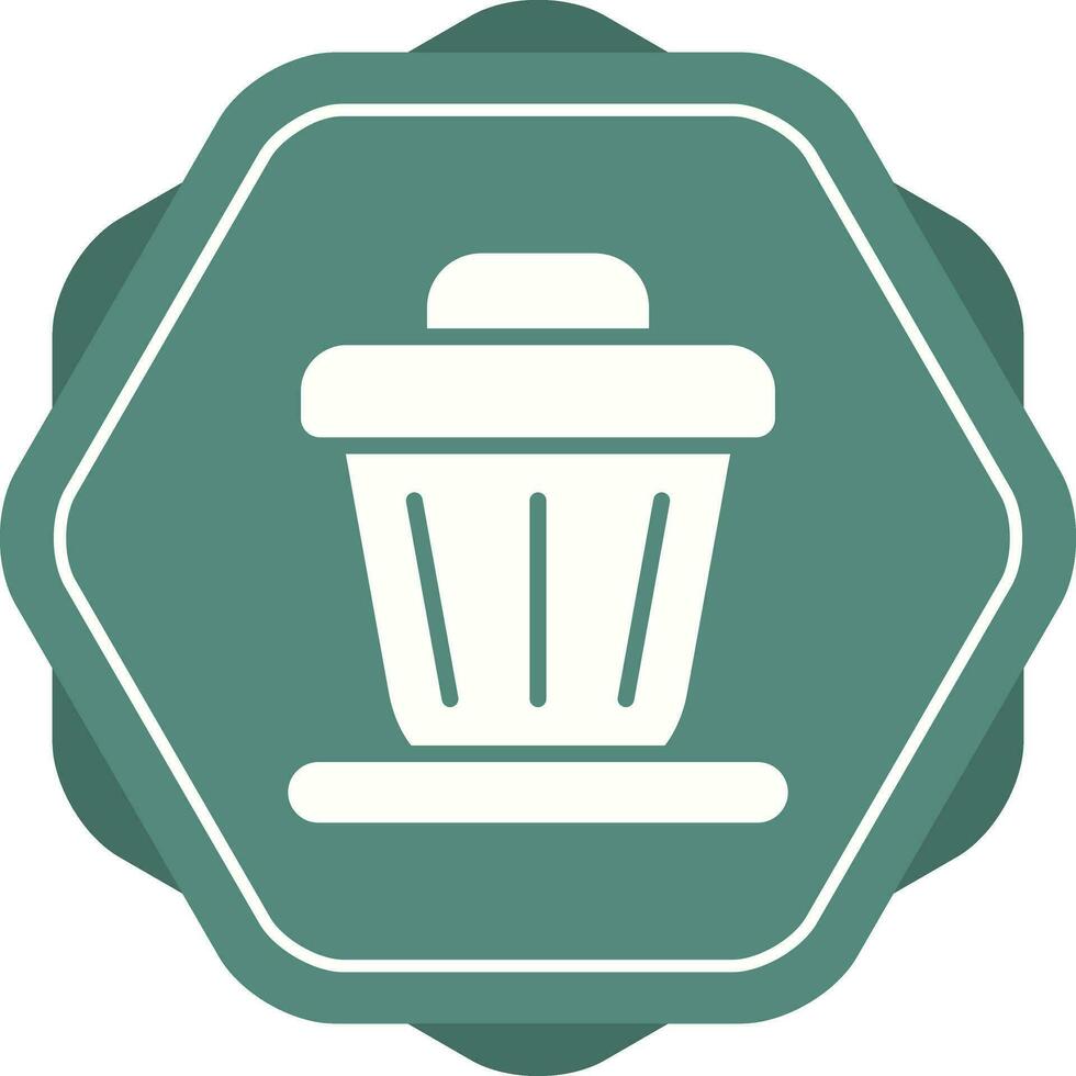 Trash bin Vector Icon