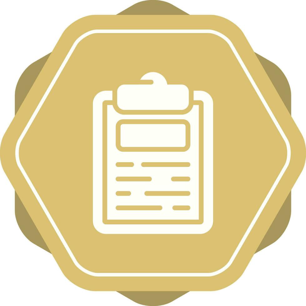Clipboard Vector Icon