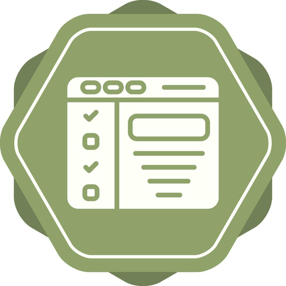 Design Brief Vector Icon