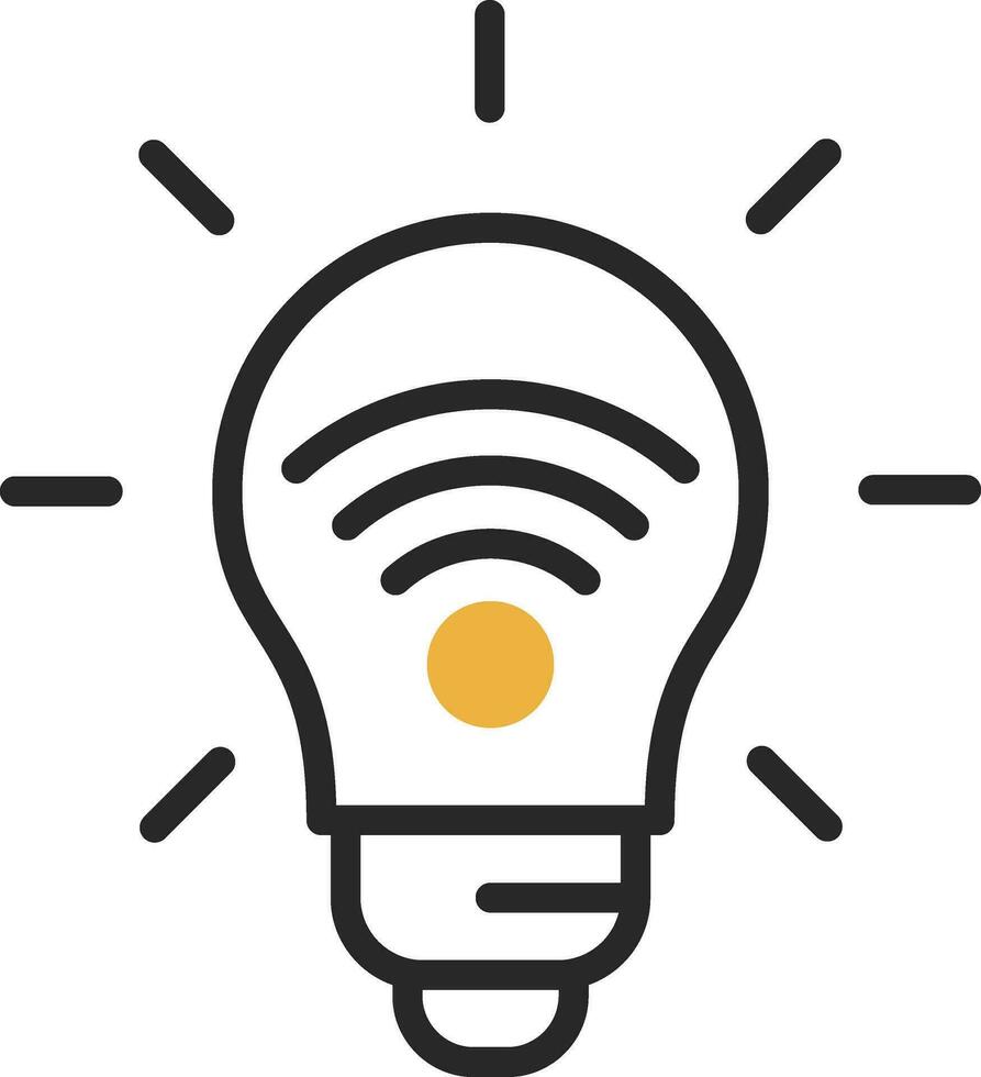 Smart Light  Vector Icon Design