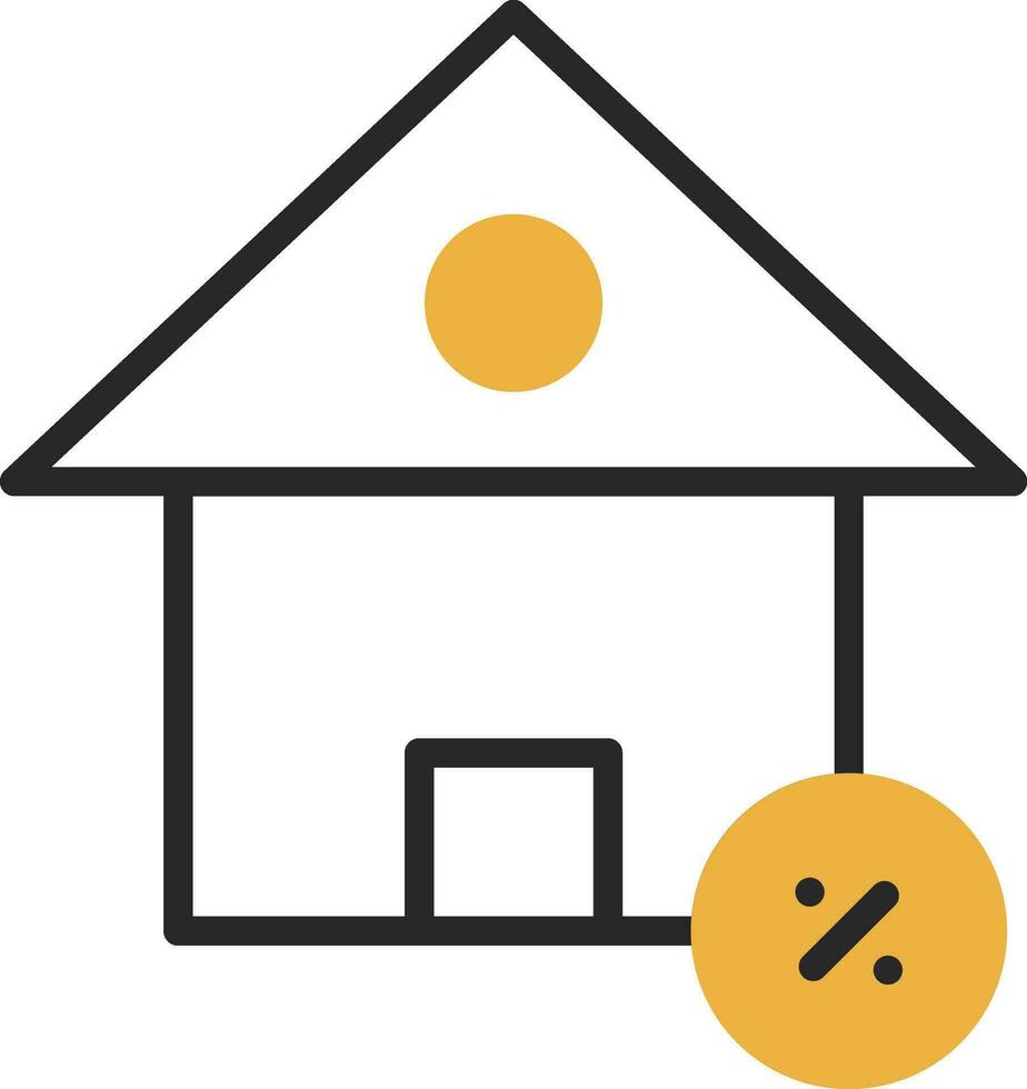 Mortgage Vector Icon Design