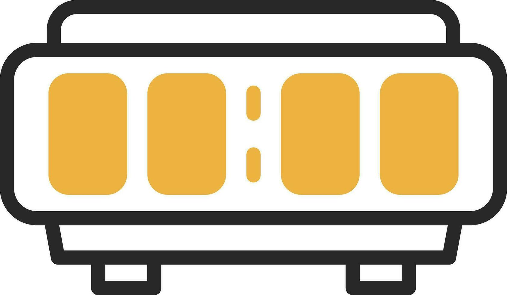 Digital Alarm Clock  Vector Icon Design