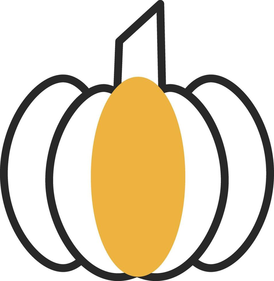 diseño de icono de vector de calabaza