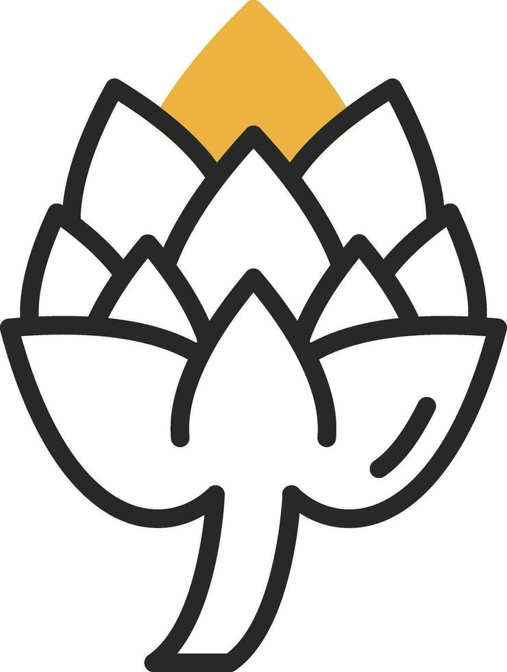 Artichoke Vector Icon Design