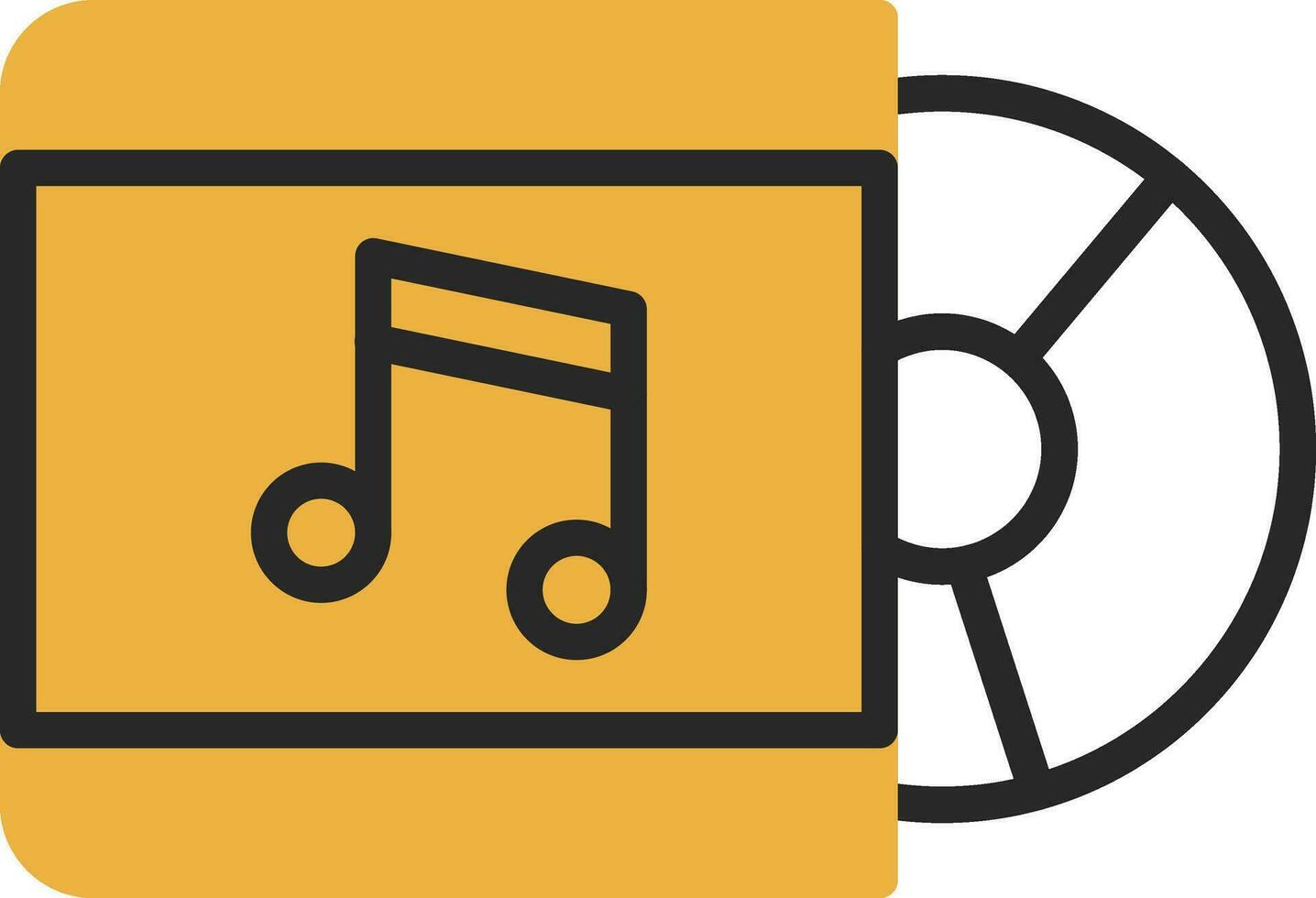 Cd Player  Vector Icon Design