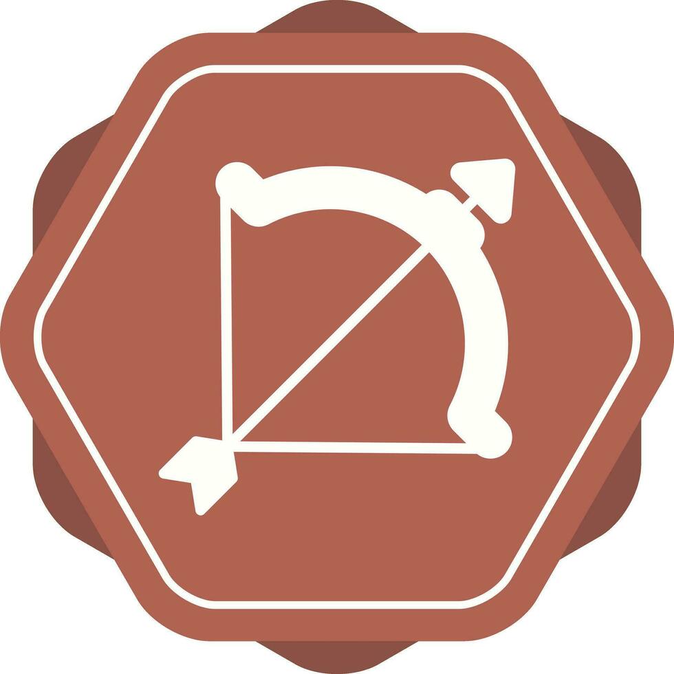 Bow and arrow Vector Icon