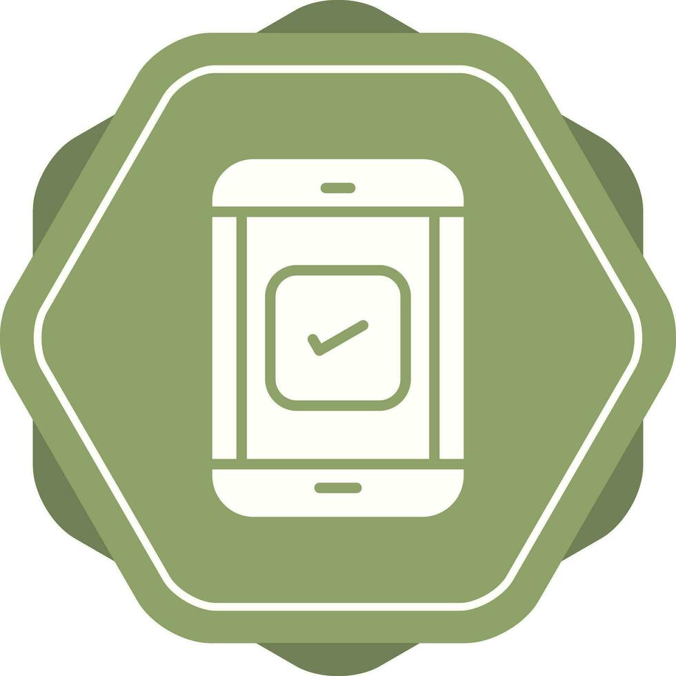 Self-Checkout Vector Icon