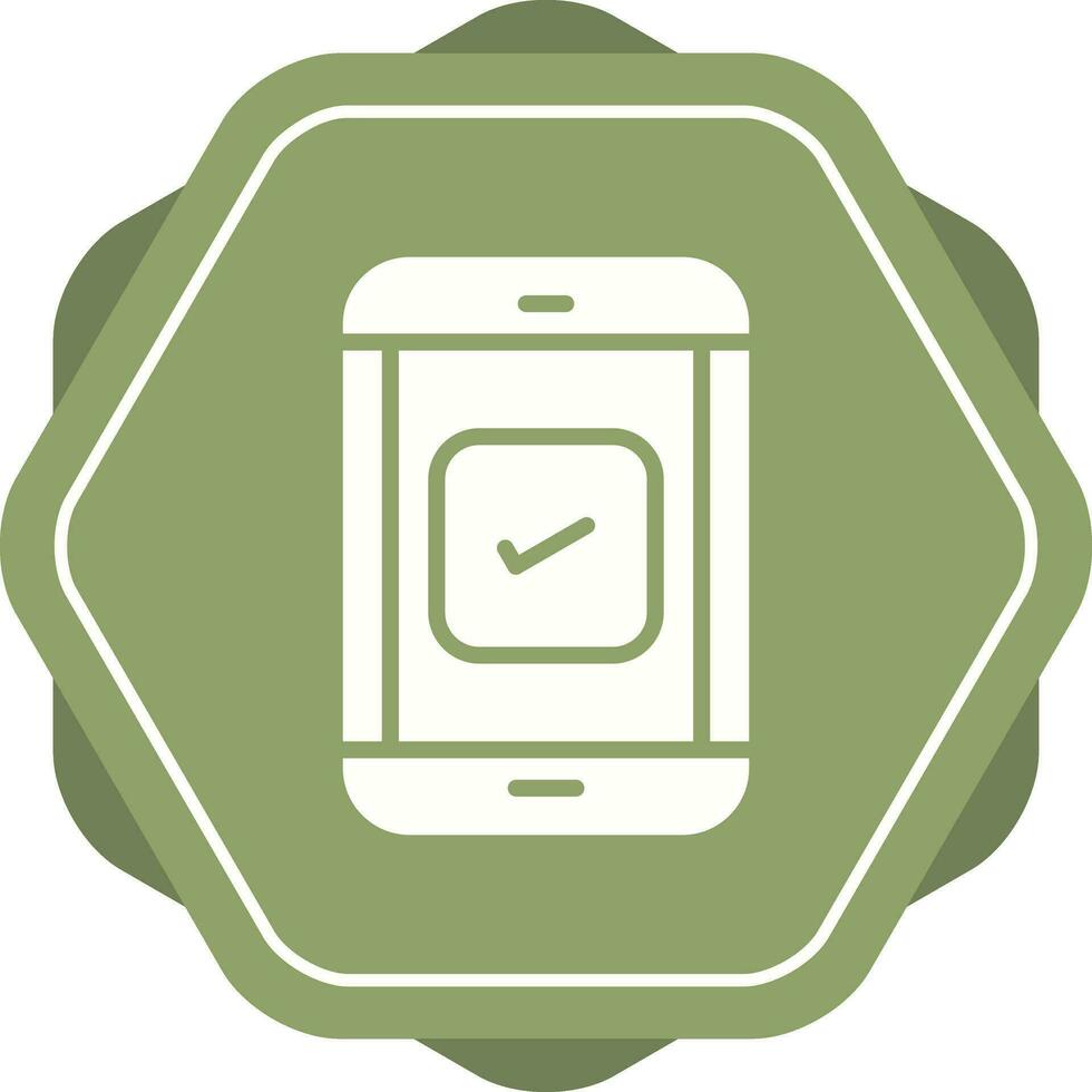 Self-Checkout Vector Icon