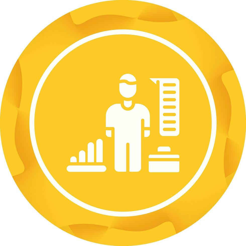 HR Analytics Vector Icon