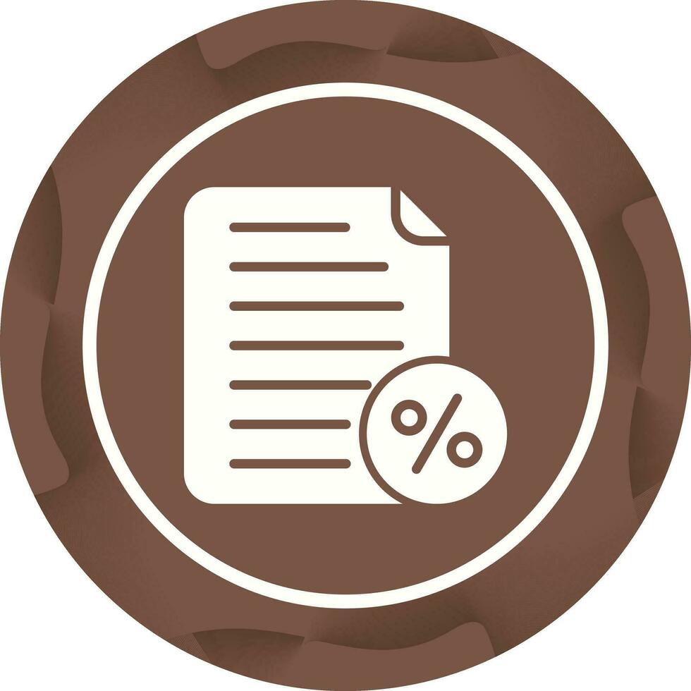 Tax Vector Icon