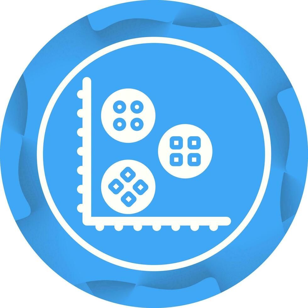 Cluster Analysis Vector Icon