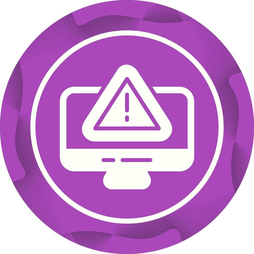 Cyber Danger Vector Icon