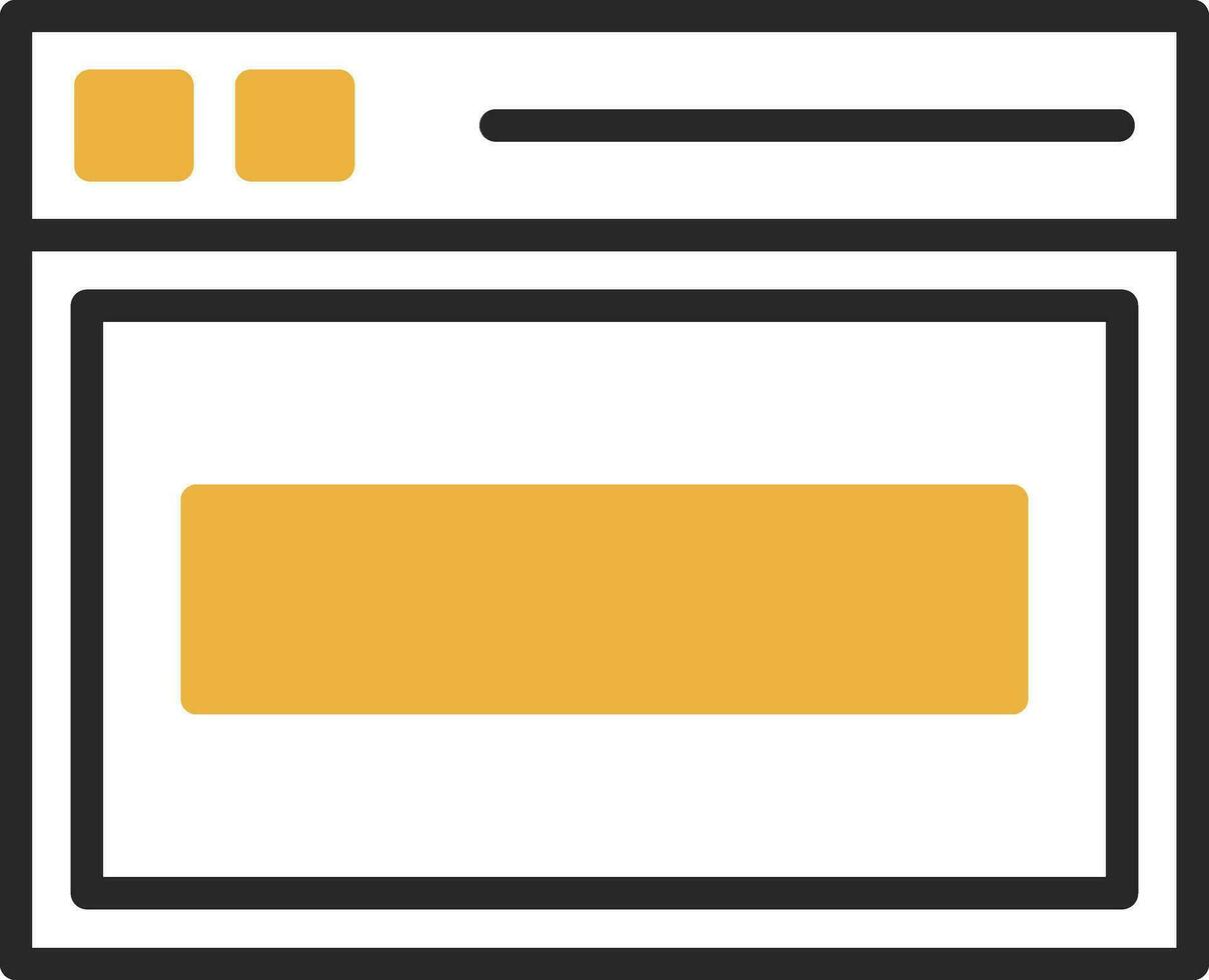 Website Vector Icon Design