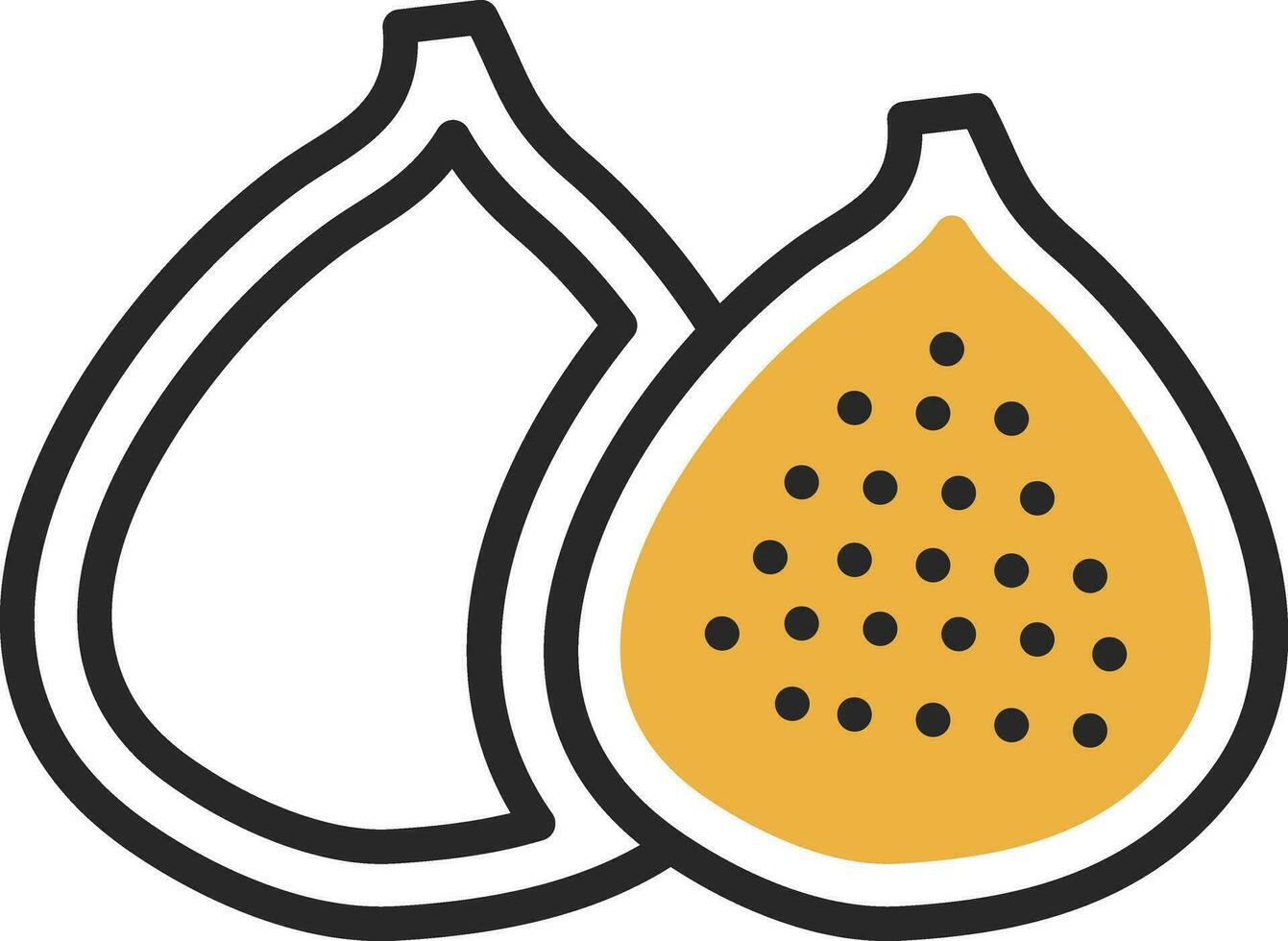 Fig Vector Icon Design