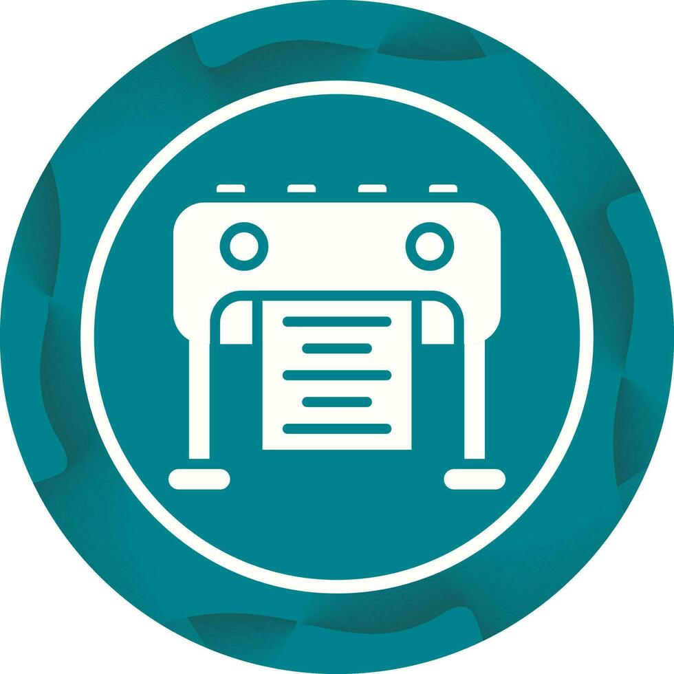Plotter Vector Icon