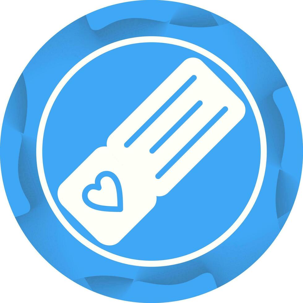 Love coupon book Vector Icon