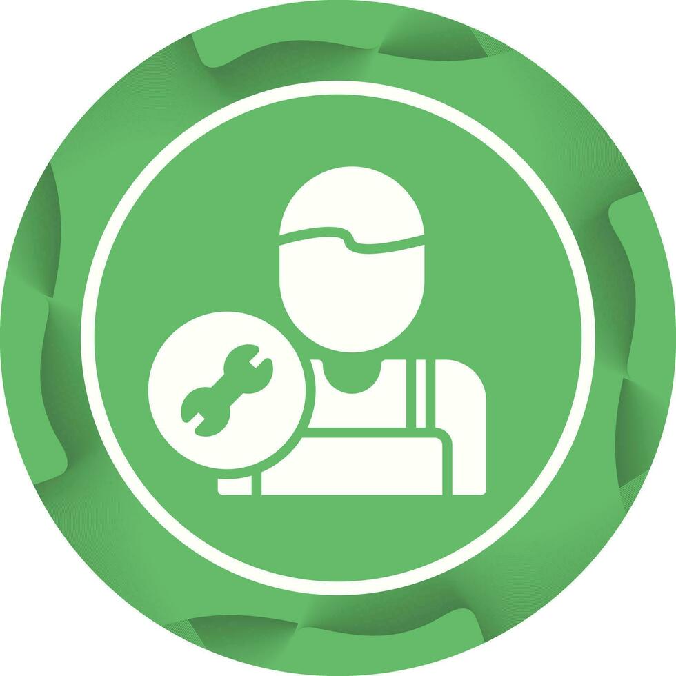 HVAC Technician Vector Icon