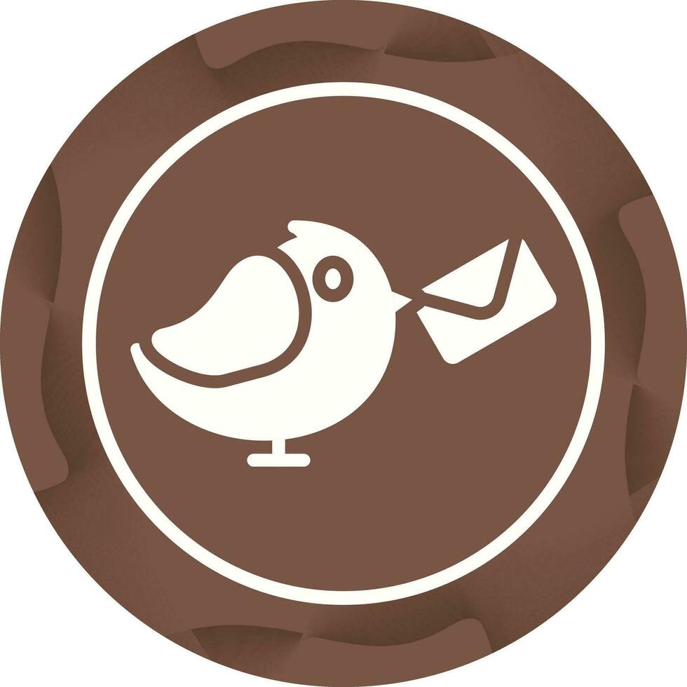 Carrier Pigeon Vector Icon