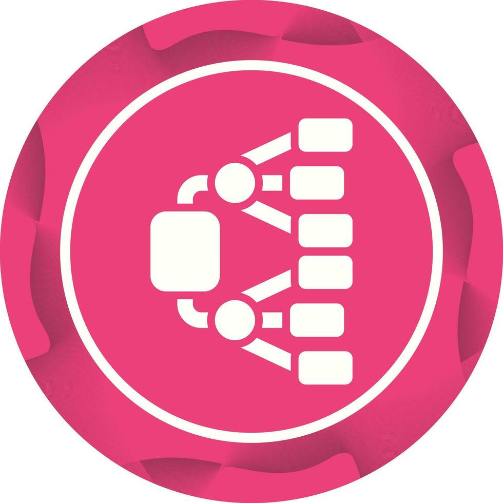 Network Diagram Vector Icon