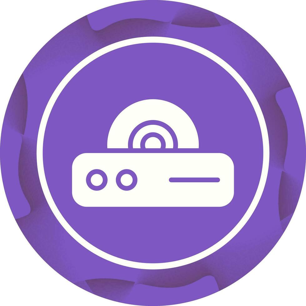 DVD Player Vector Icon