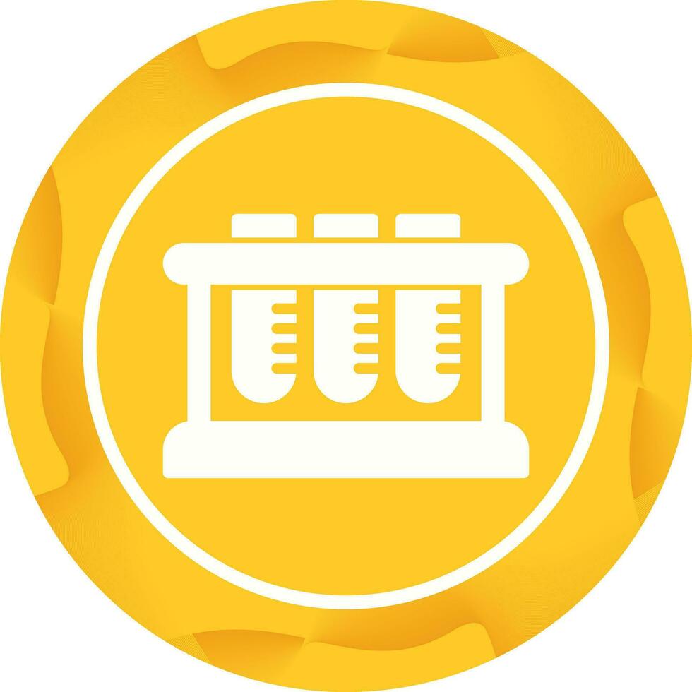 Test Tube Rack Vector Icon