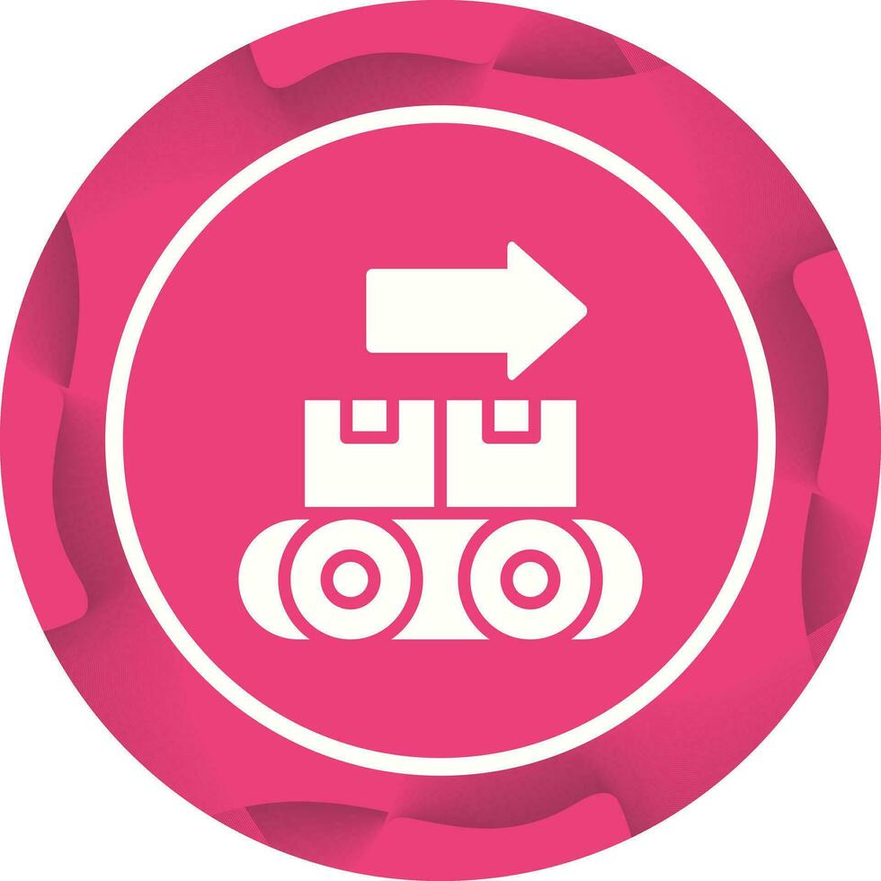 icono de vector de transportador