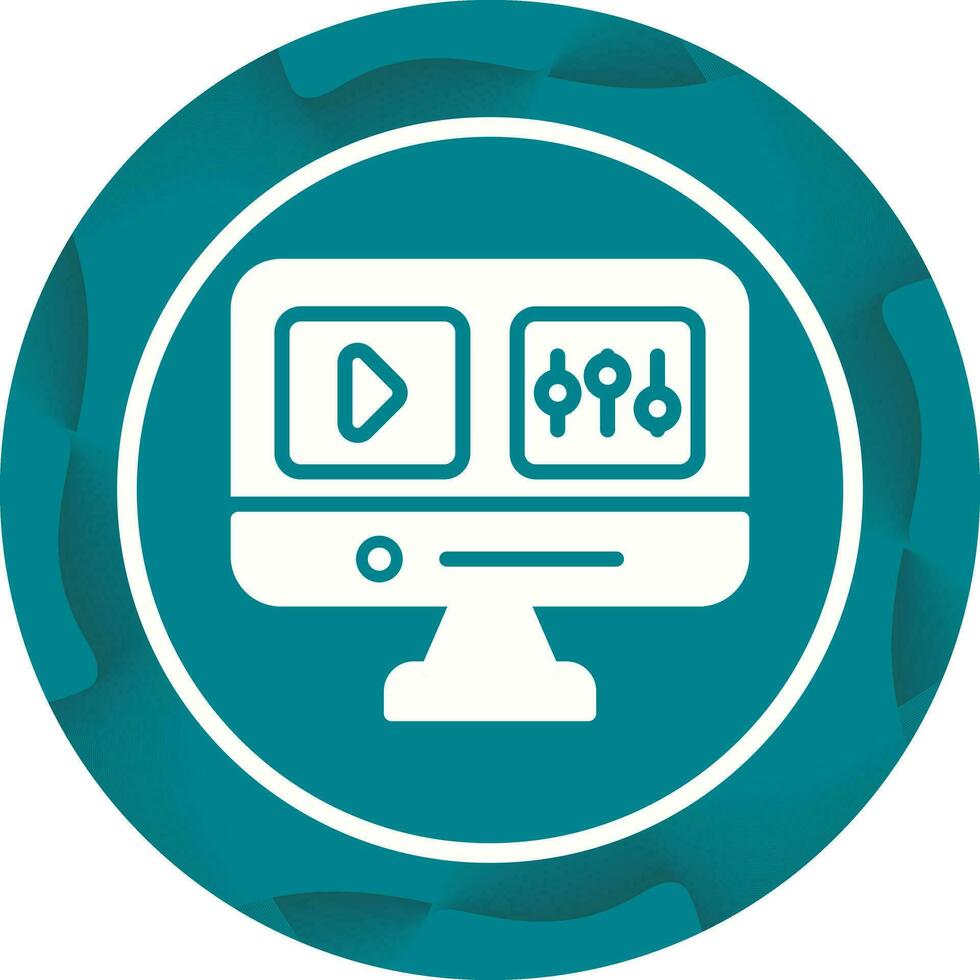 Video Editing Vector Icon