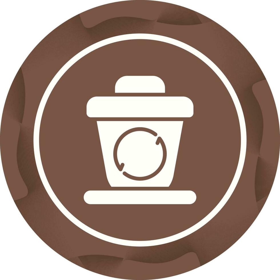 Recycling bin Vector Icon