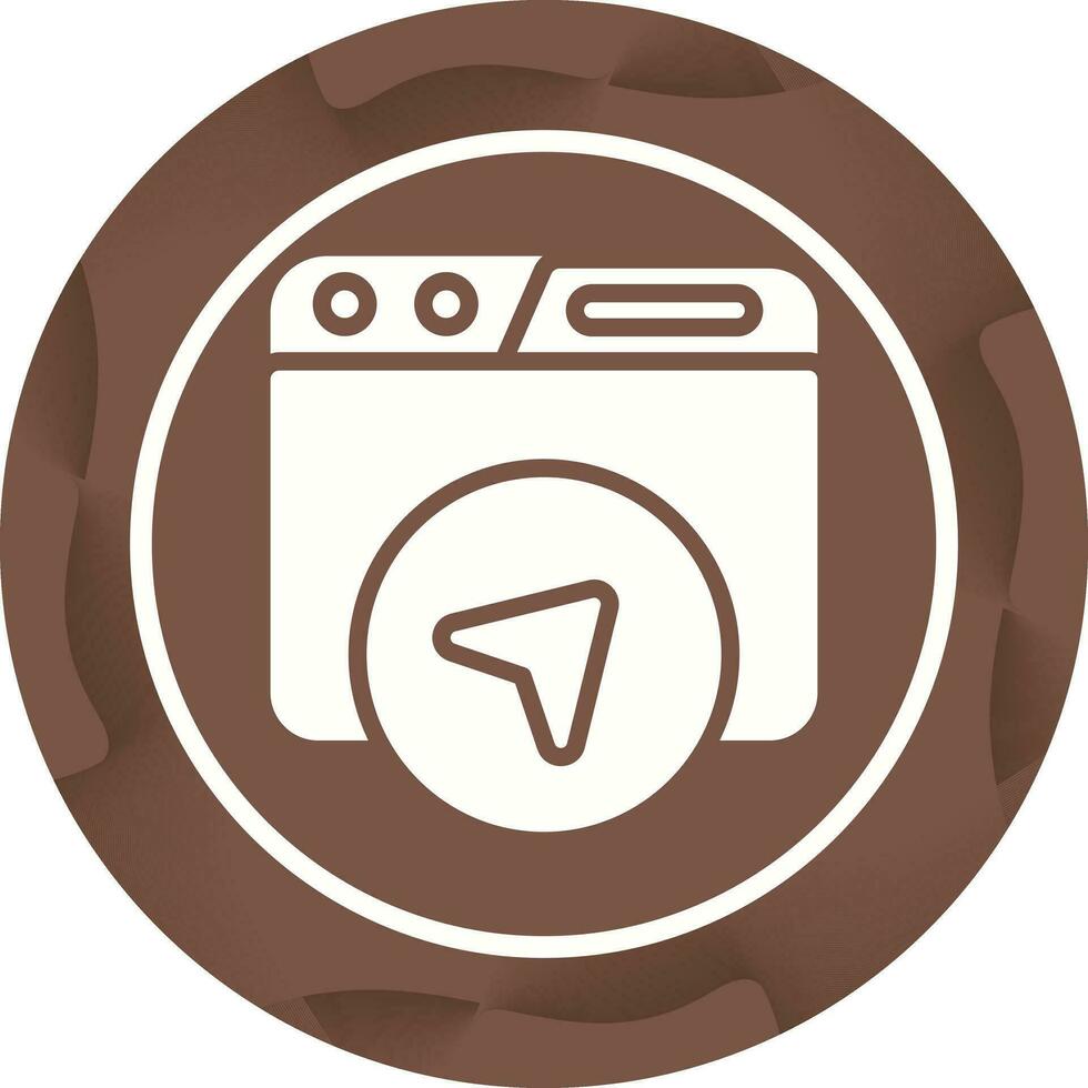 Website Navigation Vector Icon
