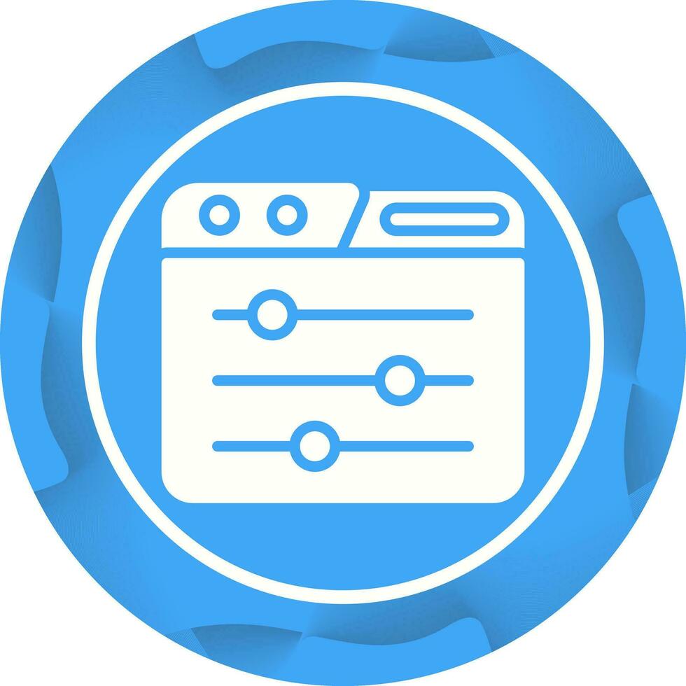 Control Panel Vector Icon