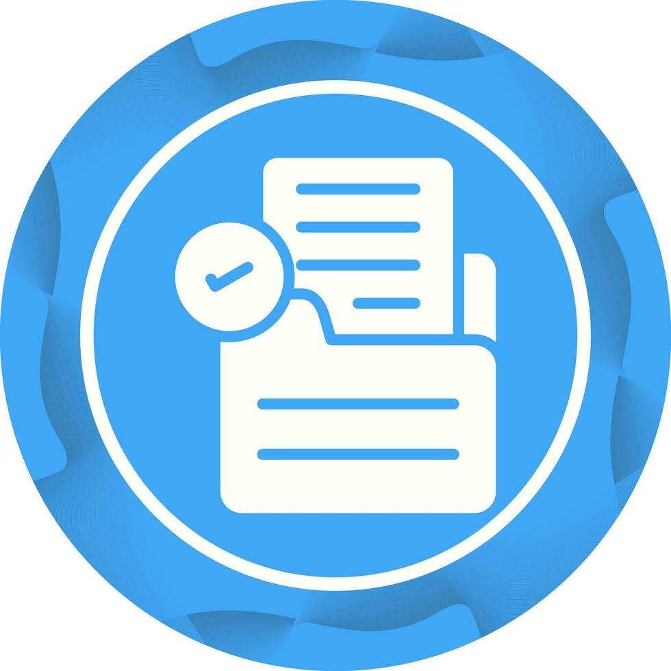 Document Check Vector Icon