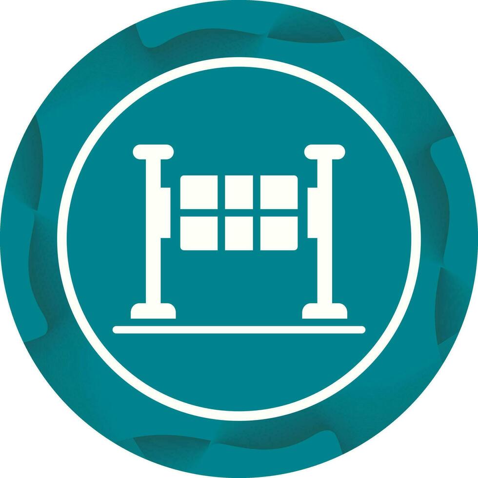 Finish Line Vector Icon
