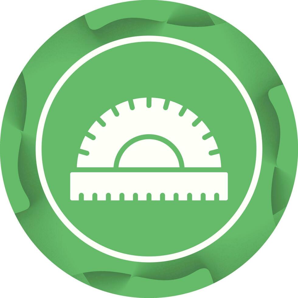 Protractor Vector Icon