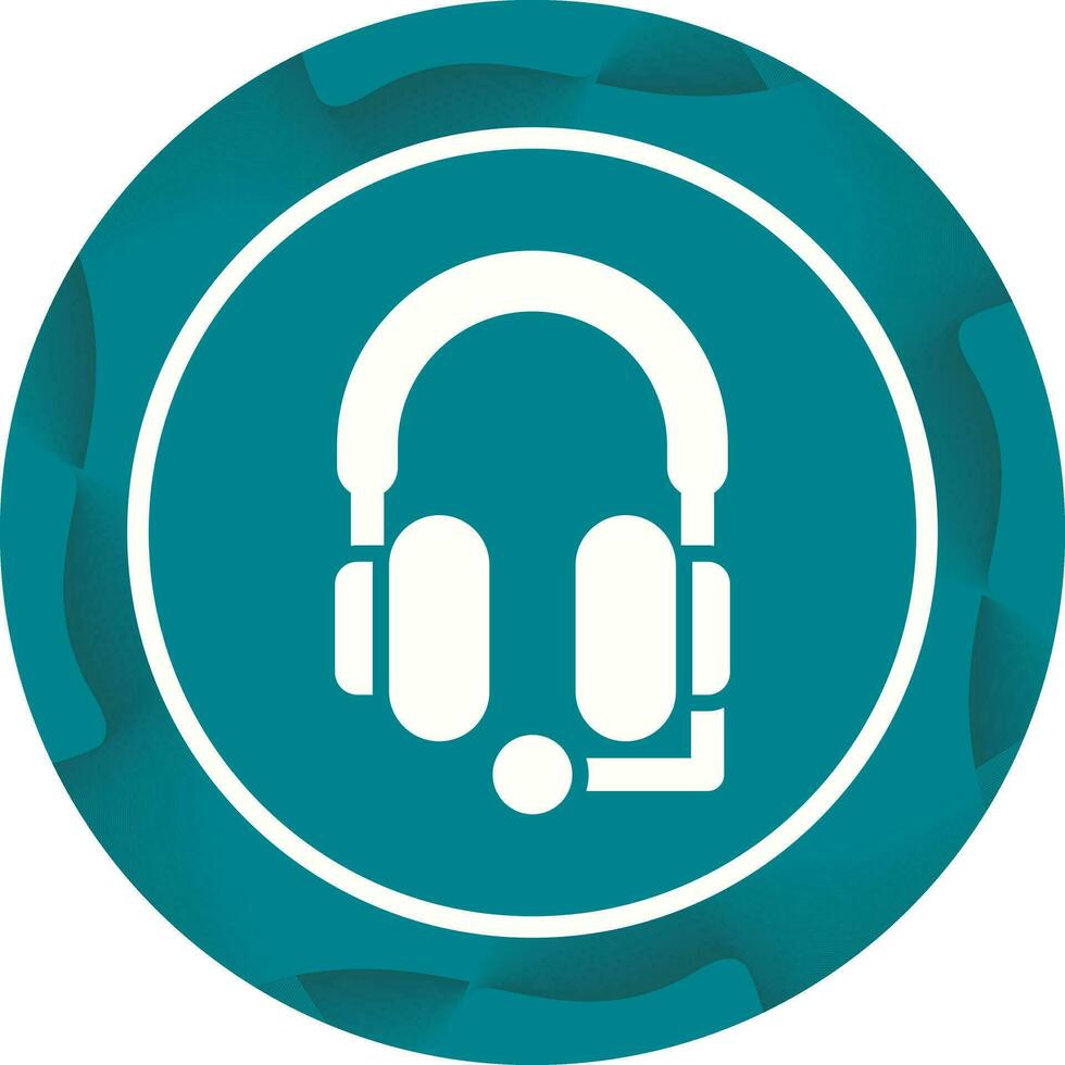 Studio Headphones Vector Icon