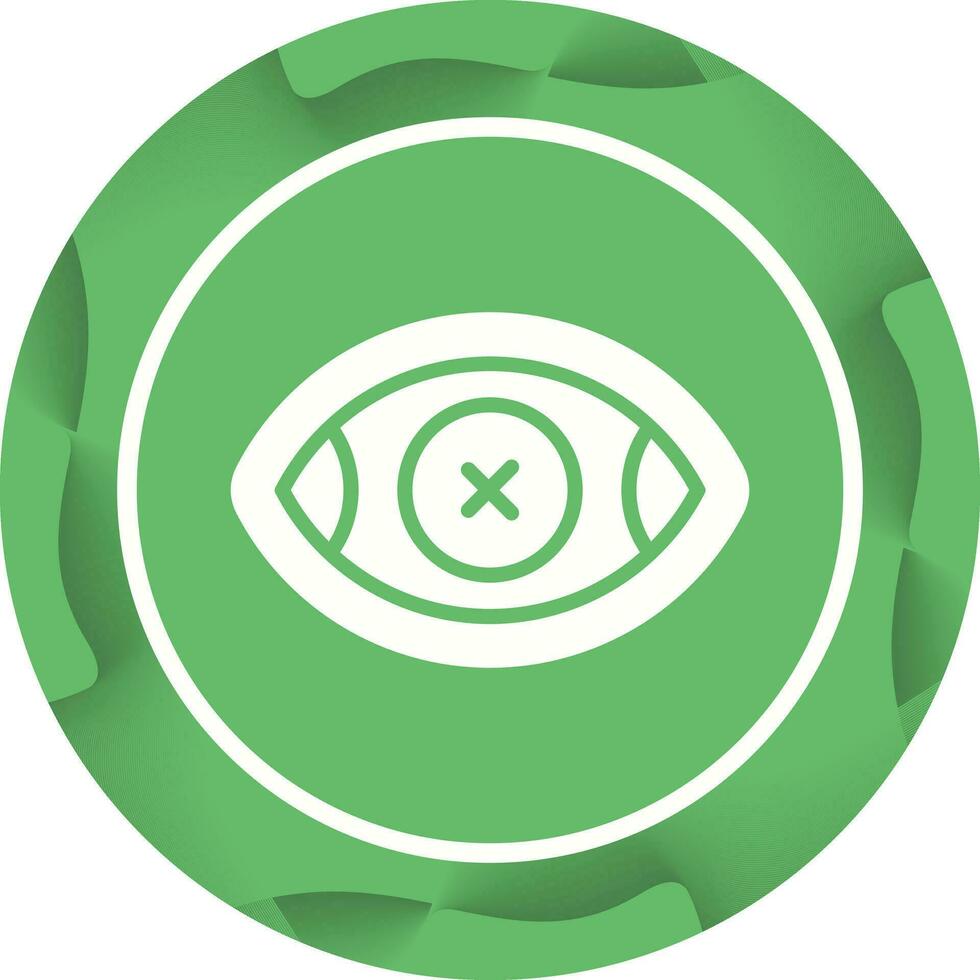 Eye Crossed Vector Icon
