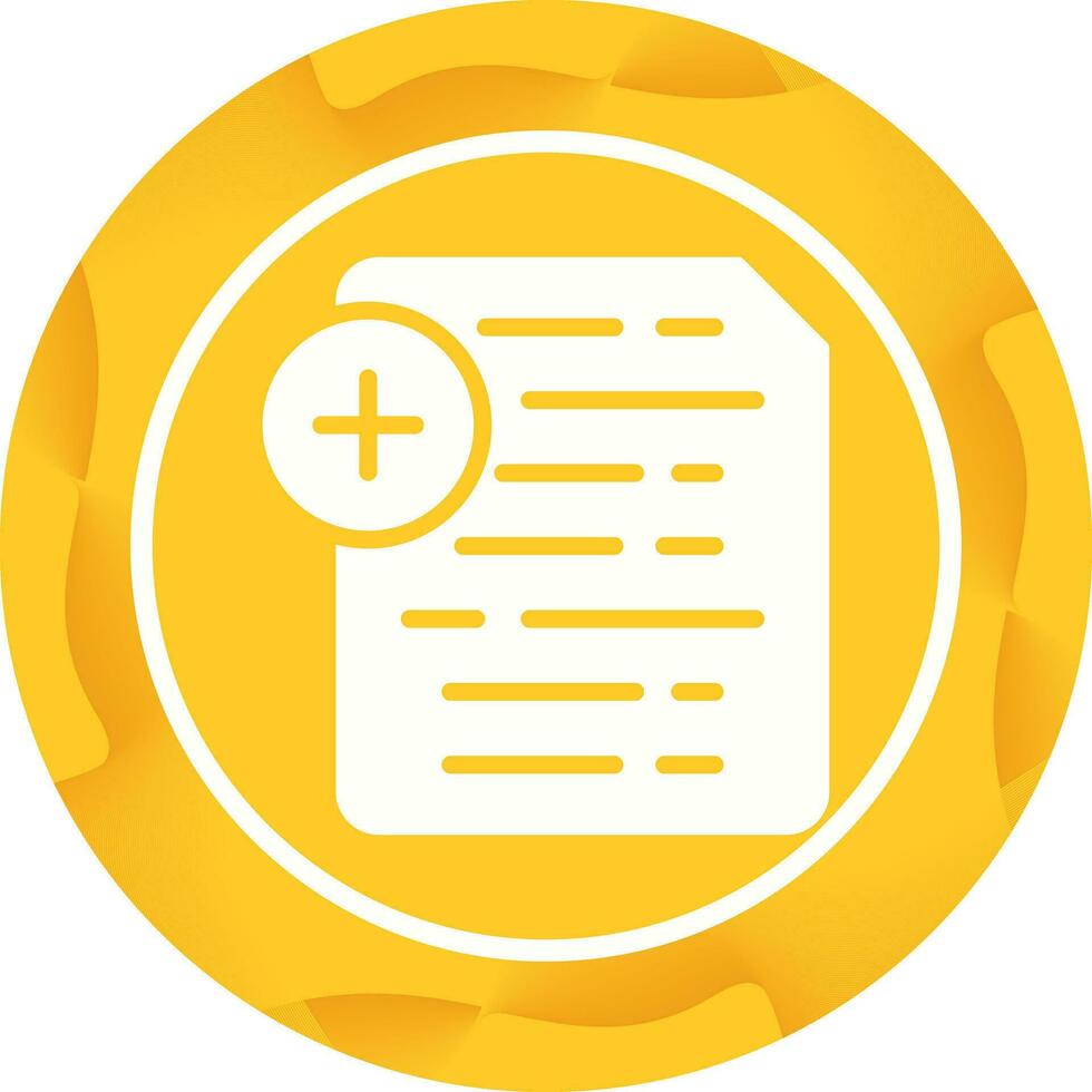 Document Insert Icon Vector Icon