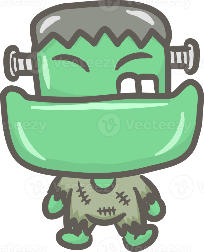 Halloween character cartoon elements png
